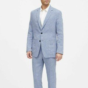 BANANA REPUBLIC MEN'S SLIM FIT LINEN SUIT JACKET - Size 42R